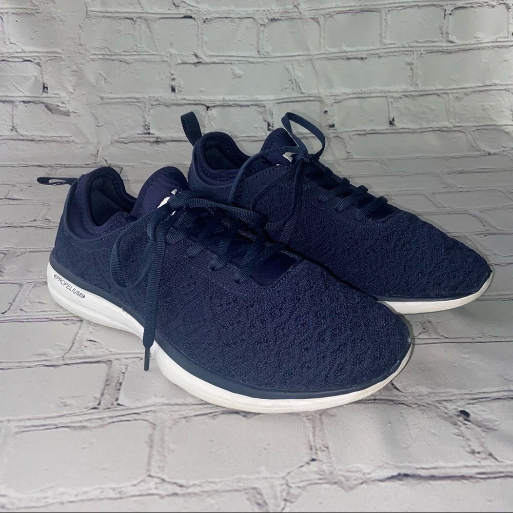 APL Lululemon Mens TechLoom Phantom Navy Athletic Sneaker Size 8